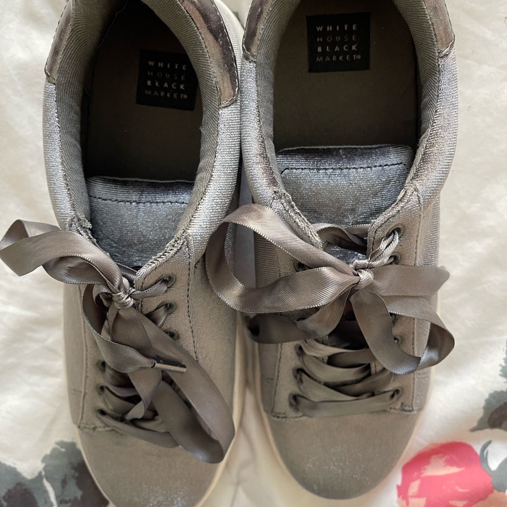 Velvet sneakers White House Black Market